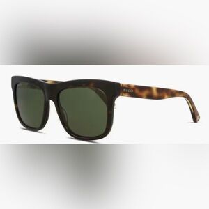 NEW GUCCI - GG0158SN Tortoise Unisex Sunglasses Authentic 54mm lens width